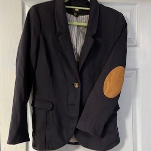 H & M navy blue blazer.